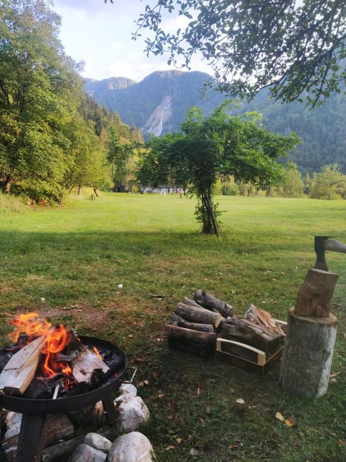 Cozy Cottage In The Heart Of The Triglav National Park Soča Exteriör bild